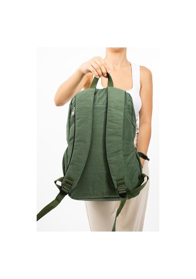 Baginn Lise Okul Sırt Çantası Çok Cepli Hafif Klinkır Kumaş 43 x 30 Cm