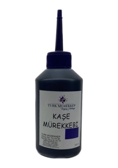 Turk Mürekkep Kaşe Mürekkebi 100 ML Mavi