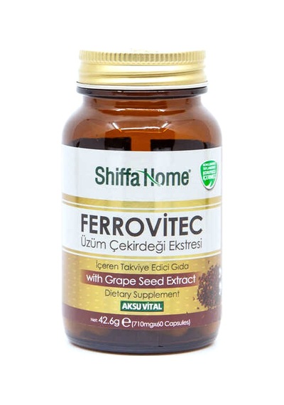 Shiffa Home Ferrovitec Üzüm Çekirdeği Ekstresi Kapsül