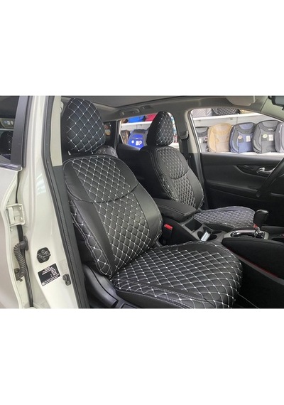Nissan Qashqai 2017 Araca Özel Deri Oto Koltuk Kılıfı (438885185)