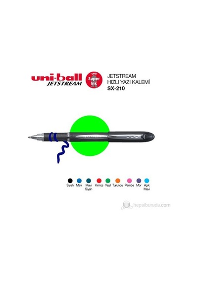 Uni Sx-210 Jetstream Roller Kırmızı Çok Renkli