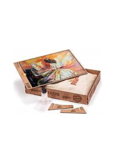 Piyanist Ahşap Puzzle 1000 Parça