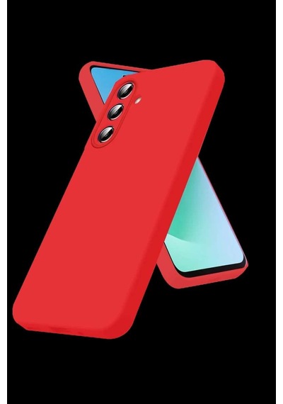 Galaxy A37 5g First Silikon - Kırmızı