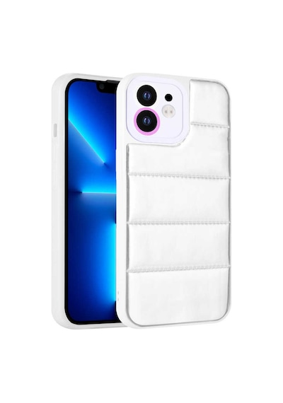 Zore İphone 12 Uyumlu Kamera Korumalı Aihttgli Renkli Ogaa Seksek Kılıf-gümüş