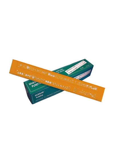 Yıldızlar Yazı Şablonu Teknik 10 Mm 54 Çok Renkli