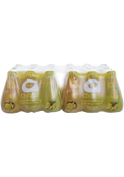 Avşar Mango Ananas Aromalı Maden Suyu 200 Ml X 24 Adet