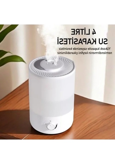 Ultrasonik Hava Nemlendirici Ve Aroma Difüzörü, 4 Litre Kapasite