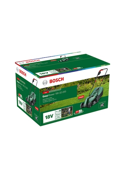 Bosch EasyMower 18V-32-200 Akülü Çim Biçme Makinesi (Akü & Şarj Hariç ) - 06008B9D01