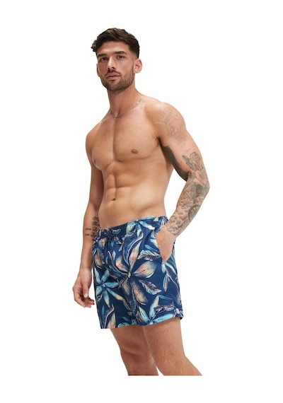 Speedo Digital Print Leisure Erkek Şort Mayo Mavi