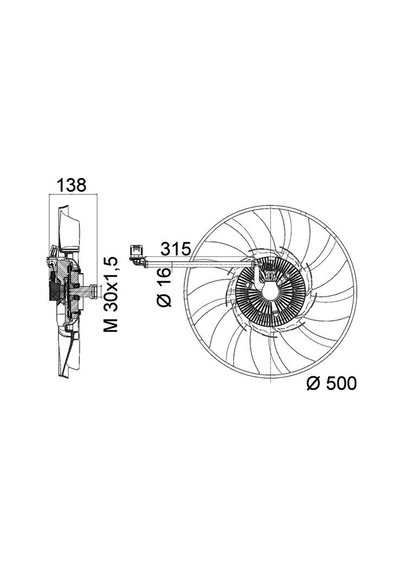Behr Klima Fan Motoru Landrover Dıscovery Iv 3.0 / Range Rover Sport 3.0 Mhl-cff 471 000p