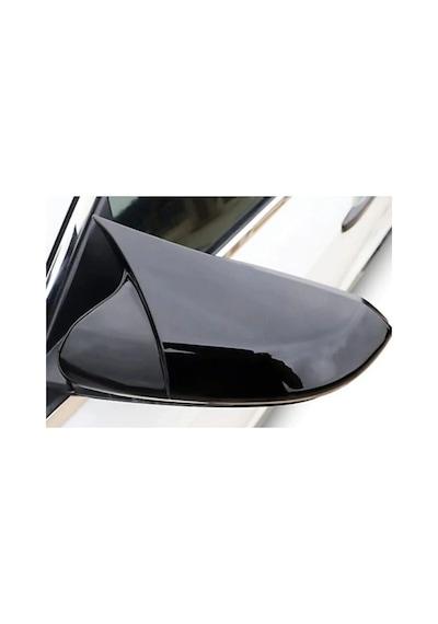 Opel Astra H Hatchback Hb 2012 2013 Uyumlu Yarasa Batman Ayna Kapağı Takımı Parlak Siyah