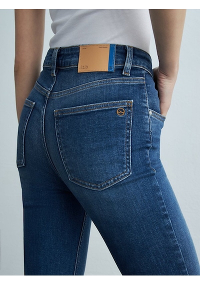 Ltb Lıssy Ispanyol Paça Yüksek Bel Jean Pantolon 010095186216159 55973 Karışık