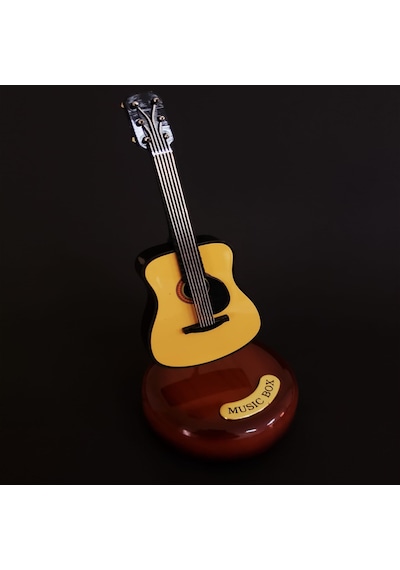 Kurmalı Gitar Müzik Kutusu Tdrtr