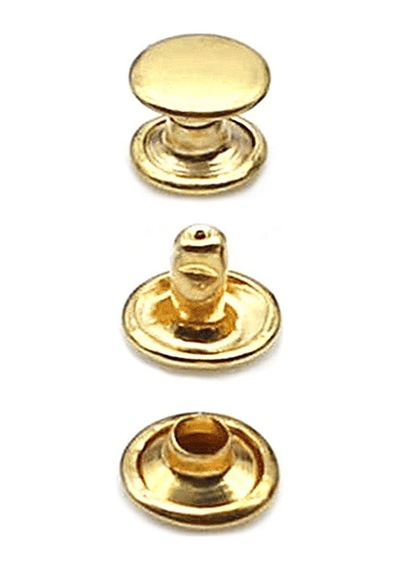 7 Mm 33 No Altın Renk 30 Adet Perçin Rivet