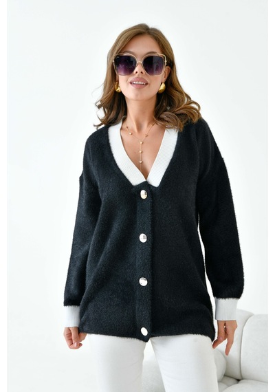 Ftz Women Kadın Kolej Hırka Siyah 20891 Siyah
