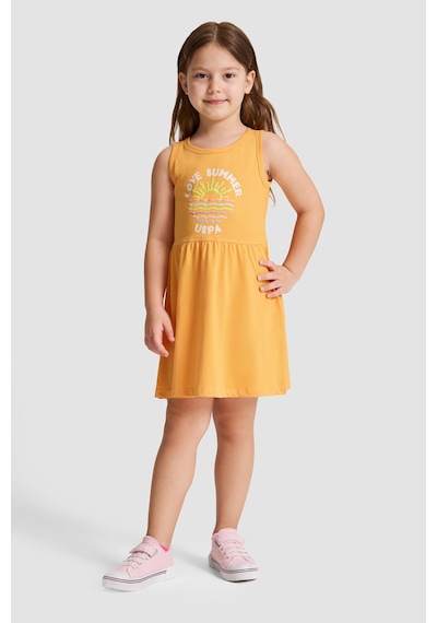 U.S. Polo Assn. U.s. Polo Assn. Kız Çocuk Elbise Örme 50325646-vr244 Mango