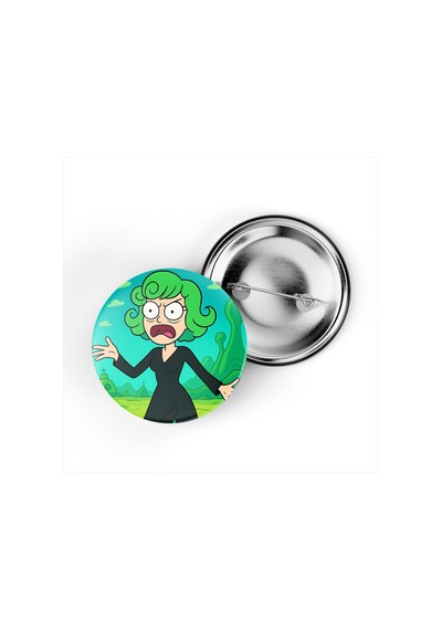 Tatsumaki - 44 Mm İğneli Çanta Rozeti - 5 Adet Diğer