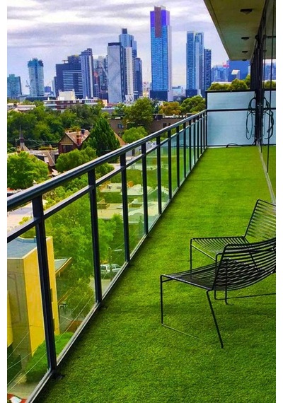 Suni Çim Halı Serisi - Yeşil - 20 Mm - Yüksek Çimen Hissi 100x200-2m² Diğer