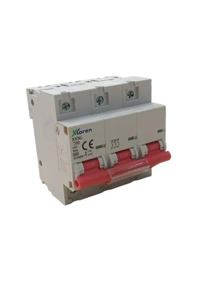 3x80a 6kw Otomatik Sigorta Xkn6-h 3p/b80a