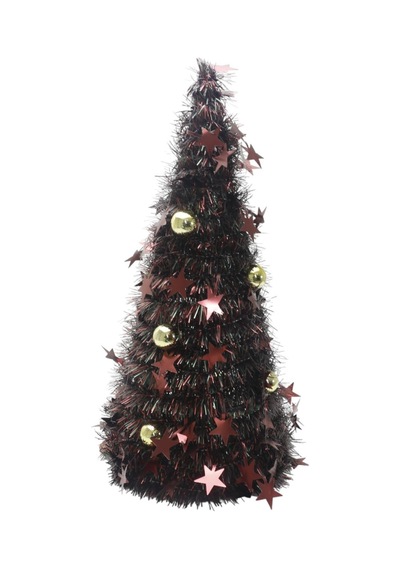 T.concept Yılbaşı Masa Süsü Yeni Yıl Yapay Noel Ağacı Yeşil Kırmızı