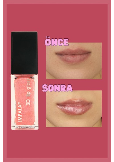 3d Lip Gloss Dudak Parlatıcı No:104