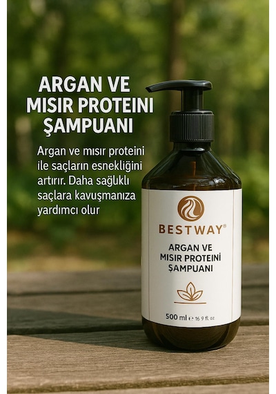 Bestway Argan Ve Mısır Proteinli Şampuan