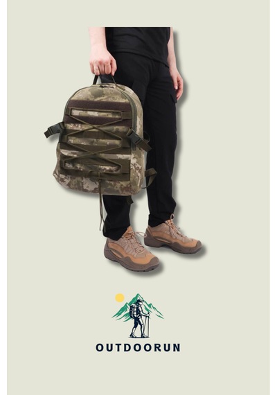 Outdoorun Tsk Kamuflaj 32 Litre Günlük Tactical Çanta Kamuflaj