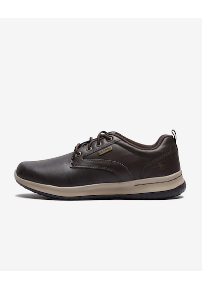 Skechers Delson - Antigo Erkek Kahverengi Günlük Ayakkabı 65693 Choc Kahve Kahverengi