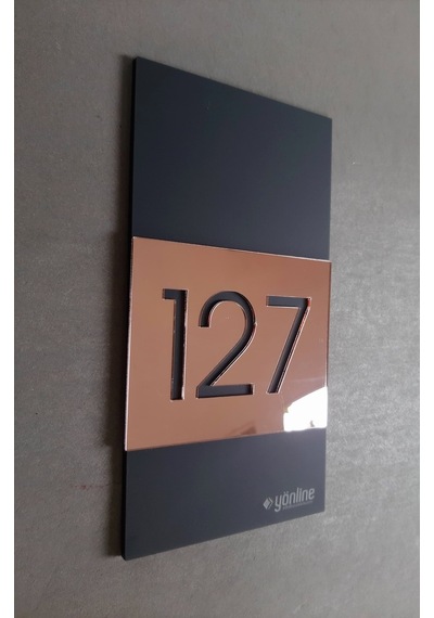 Luxury Rosegold Mirror Serisi Kapı Numarası