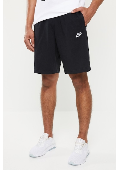 Nike Sportswear Club Jersey Cotton Shorts Unisex Pamuklu İnce Yazlık Şort Siyah