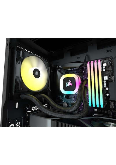 Corsair Cw 9060052 Ww H55 Rgb 120Mm İşlemci Sıvı Soğutucu Corsair Cw 9060052 Ww H55 Rgb 120Mm İşlemci Sıvı Soğutucu