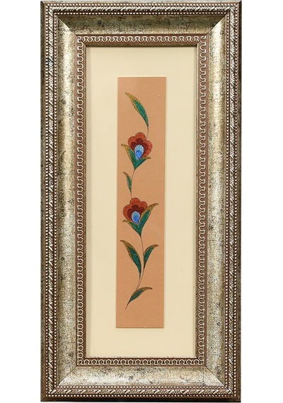 E38 El İşçiliği Suluboya Tablo 17x33 Cm - 6207