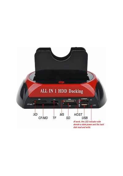 2.5-3.5 İnç Usb Ide Sata Esata Hdd Harddisk Dock Laptop Pc Ddc100