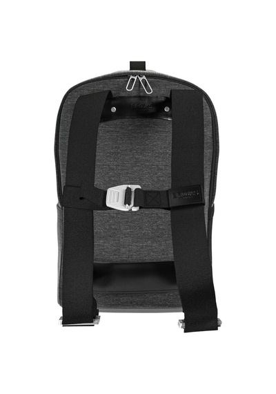Çanta Brooks Dalston Tex Nylon 12 Litre Gri Siyah