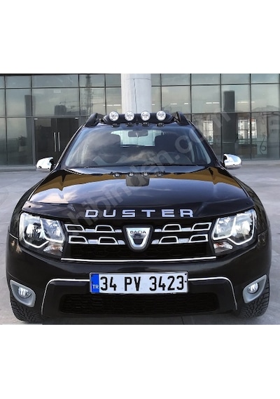 Dacia Duster 2010-18 Sis Çerçevesi Gri Kaplama Plastik