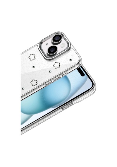 Newface - 450 - Apple iPhone Uyumlu 15 Fiyonk Desenli Kapak - - Glblseme - Desen 2