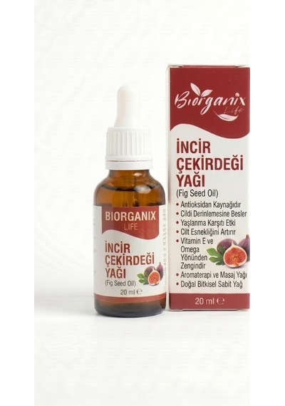 Life İncir Çekirdeği Yağı 20 Ml %100 Saf & Yoğun Cilt Bakımı