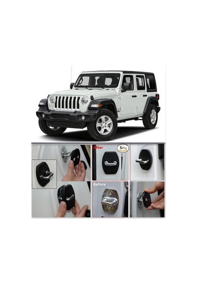 Rubicon Jeep Wrangler Kilit Koruyucu Kapak Seti Jeep Wrangler 4X4 (401781064)