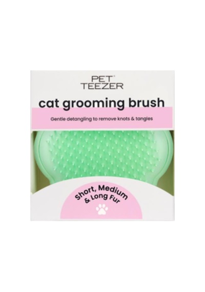 Pet Teezer Yeşil Kedi Masaj Ve Tarama Fırçası
