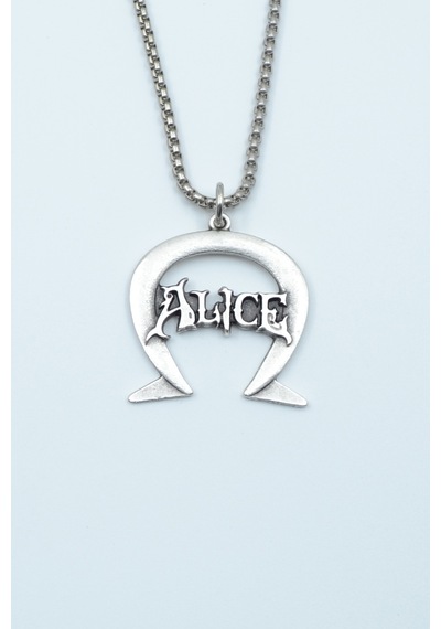 Alice Örme Zincir Kolye Gümüş
