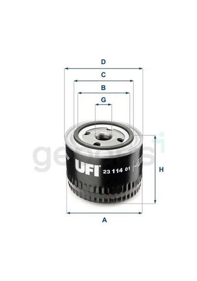 Yağ Filtresi R12 1300-r9 1981-1989 R12 1969-1980