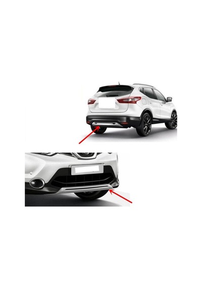 Nıssan Qashqaı 2014 2017 Ön Arka Difüzör Drs 4x4