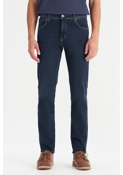 Texas Slim Jean Pantolon Erkek Kot Pantolon W12s001397 Lacivert