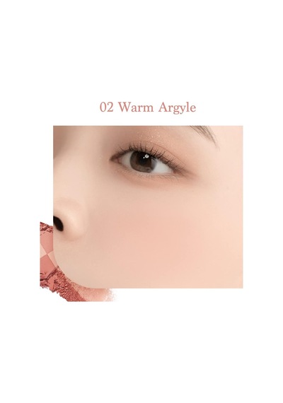 Karıştırılabilir Renk Tonlarına Sahip 4 Lü Allık Paleti Blending Mood Cheek 04 Beige Knit Çok Renkli