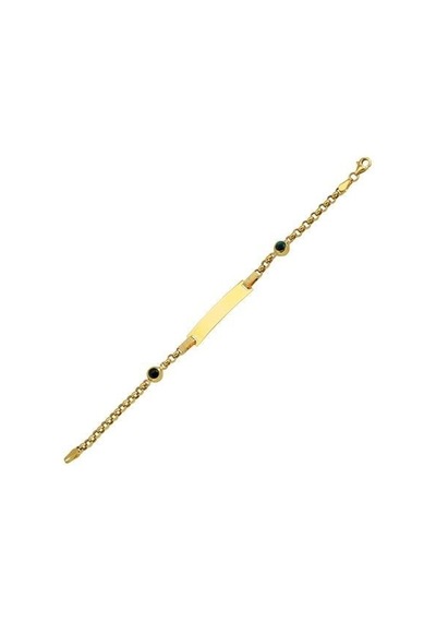 Altın Nazar Boncuklu Çocuk Bileklik Sg42-6531549 Sarı Altın