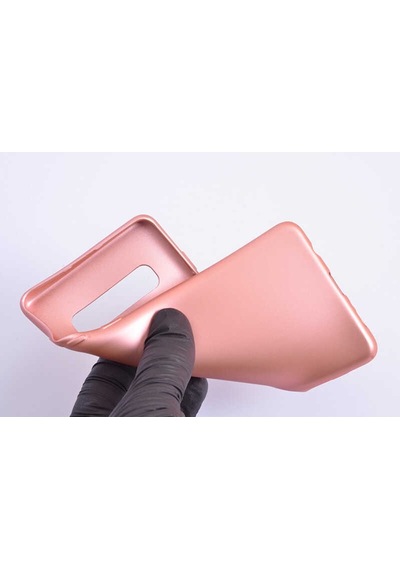 Samsung Uyumlu Galaxy S10 Kılıf Zore Premier Silikon Kapak-Siyah