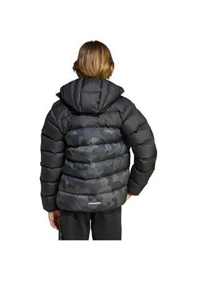 Adidas J Sd Aop Jkt Çocuk Günlük Mont Jl7399 Siyah Siyah