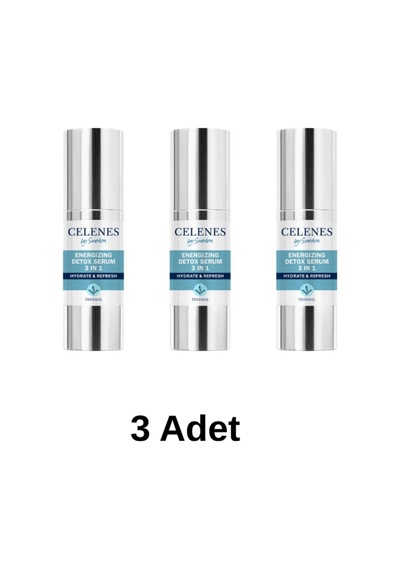 By Sweden Thermal 3 In 1 Canlandırıcı Süper Detox Süper Serum 30 Ml 3 Adet