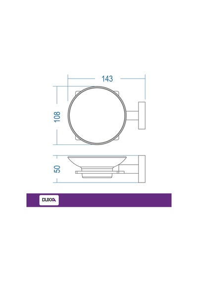 S Line Sabunluk Krom A.2803