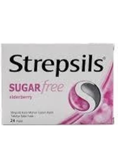 Strepsils Karamürver Aromalı Şekersiz 24 Pastil